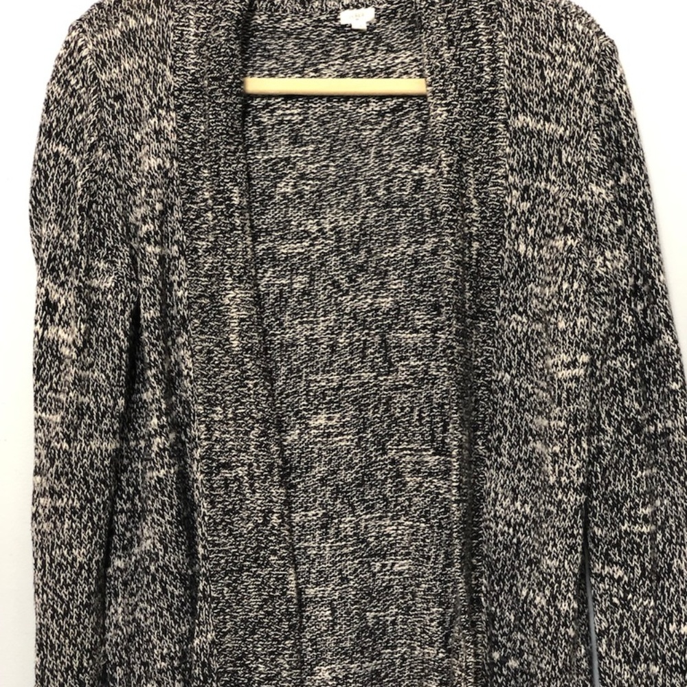 open shawl cardigan